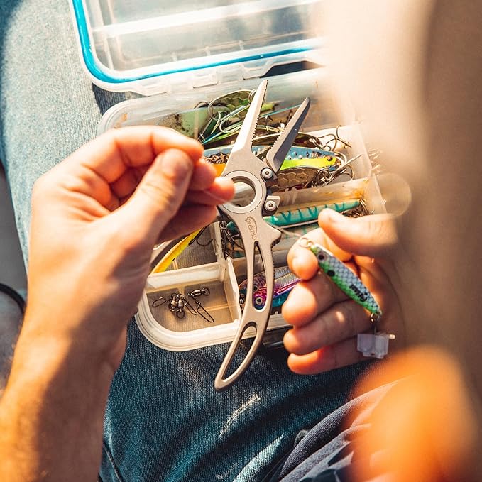 danco Premio Titanium Fishing Pliers, with Lanyard & Leather Sheath, Saltwater-Resistant Pliers for Offshore and Inshore Anglers, Multiple Sizes and Colors Available