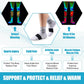 NEENCA Medical Compression Socks for Women & Men Circulation—2 Pairs, Ankle Compression Stockings for Pain Relief, Plantar Fasciitis, Swelling, Running, Nurses, Travel, Pregnancy, Flying. 20-30 mmHg