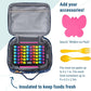 Wildkin Kids Insulated Lunch Box – Durable and Reusable for School & Travel - Wildflower Bloom