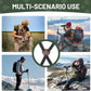 Binocular Harness Strap Compatible with Vortex Binoculars, X-Shape Adjustable Bino Chest Harness for Hunting, Birding, Hiking & Outdoor Activities, Comfortable Decompression Strap System
