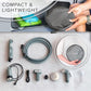 Colapz 12V Camping Shower Portable - High Pressure Outdoor USB Rechargeable Camping Shower - Kit with 9 Gallon Water Bag - Van Life RV Beach Hiking Dog Washing