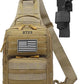 ATBP Tactical Sling Backpack With Holster Military Crossbody Bag for Men Single Shoulder Back Pack 10L