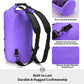 STOVER 5/10/25/30/40/55L Waterproof Backpack- Floating Dry Bag for Kayaking, Travel, Beach, Hiking, & Camping, Men/Women