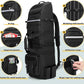 Rexmica Fishing Rod Bag Backpack Holds 8 Rods & Reels, Fishing Tackle Bag with Compartment for Tackle Boxes, Fishing Gear or Equipment, Fishing Pole Carrying Bag with Tactical Molle System