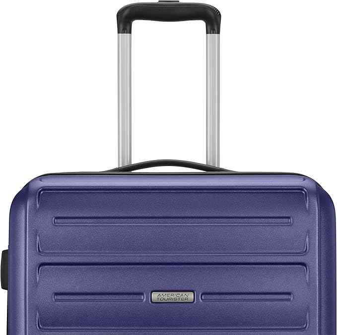 American Tourister Westridge Hardside Luggage Set with Spinner Wheels, Dusk Purple, Carry-On