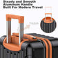 Nazhura Luggage Set, 3-Piece Hardside Suitcase Set, 20-inch Carry On, 24-inch, 28-inch Luggage