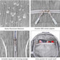 ZOMAKE 25L Ultra Lightweight Packable Backpack, Foldable Hiking Backpacks Water Resistant Small Folding Daypack for Travel(Silver Gray)