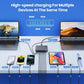 USB C Charger Block 515W[2025 Upgraded] GaN IV 8 Port Fast Charging Station Hub,Dual PD 100W USB C Laptop Charger Compatible with MacBook Pro/Air,iPad,iPhone 16/15,Galaxy S23/S24 Steam Deck Dell XPS
