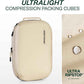 Aerotrunk Ultralight Compression Packing Cubes - Lightweight Travel Organizers for Suitcases and Luggage (3-Pack, Beige)