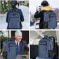 BIKROD Backpack for Woman and Men, Travel Laptop Backpack, Waterproof College Back Pack for 15.6 IN Laptop Backpack, Adult Business Computer Travel Backpack, Blue
