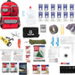 Urban Survival Bug-Out Bag/Go Bag and Disaster Survival Supplies for up to 6 People | Survival Kit for Wildfires, Hurricane, Civil Unrest & More
