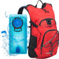 Everfun Hydration Backpack 18L with Water Bladder 2L/3L Hiking Water Backpack Women Men Hydration Pack Insulated Lightweight Day Hydropack with Storage for Hiking, Biking, Running, Festival