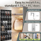 Over the Door Shoe Organizer with 30 Breathable Mesh Pockets - Large Capacity Closet Storage for Men & Women, Hanging Shoe Rack Organizer (Solid black)