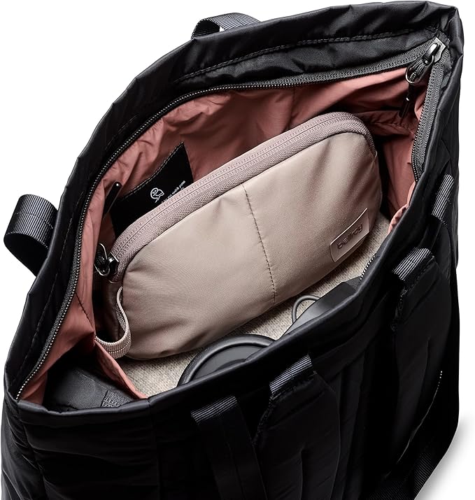 Bellroy Laneway Daily Pouch (Organizer Pouch for Everyday or Travel, with Internal Organization) - Fawn