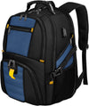 YOREPEK 18.4 Laptop Backpack, Large Backpacks with USB Charger Port, TSA Friendly Flight Approved Weekend Carry on Backpack with Luggage Strap for Men and Women, Roy Blue - Roamly