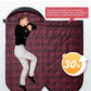 KingCamp Sleeping Bag for Adults, Cold Weather & Warm Extra Wide Big & Tall XL Portable Waterproof Flannel Sleeping Bags, Essentials Gear Accessories for Camping Backpacking Hiking Indoor & Outdoor