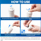 Portable Bidet, Mini IPX6 Waterproof Handheld Personal Travel Bidet with 2 Pressure Modes, 180° Adjustable Nozzle for Personal Hygiene/Soothing Postpartum Care/Perineal & Hemmoroid Treatment