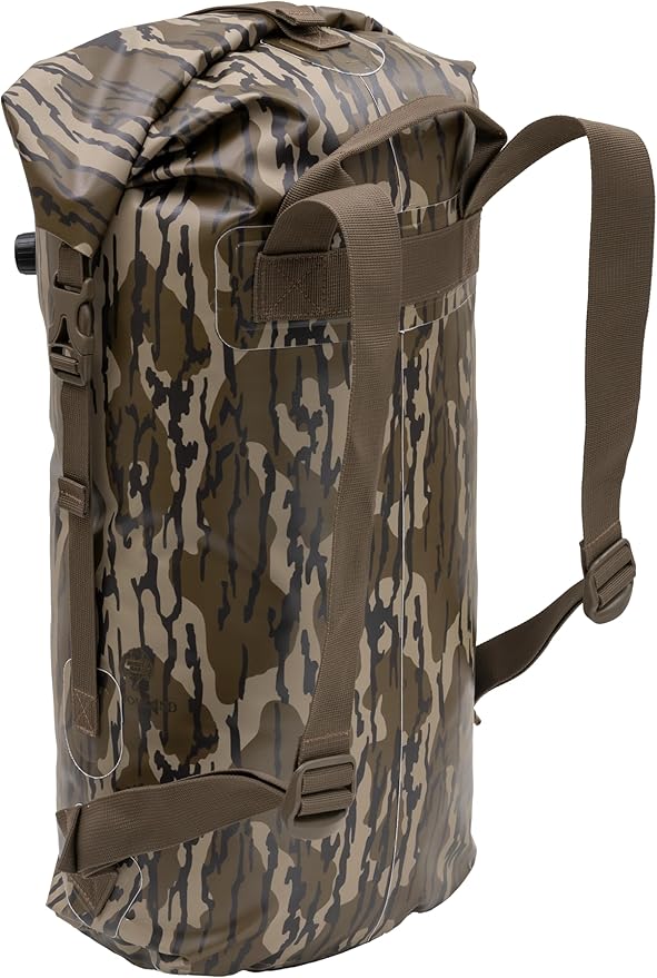ALPS OutdoorZ Ducks Unlimited Guardian Backpack Dry Bag, 35L - Mossy Oak Original Bottomland