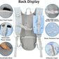 Lightweight Hydration Backpack 2L Water Bladder Pack for Running, Cycling, Hiking – Anti-Theft Water Backpack with Phone Holder, Trekking Pole Holder & Reflective Strips for Men & Women
