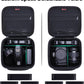 Hard Camera Case Bag Compatible with Canon EOS Rebel T7/T100/T6/R50/R6 or Kodak Pixpro AZ405/AZ425/AZ255/AZ401/AZ252/AZ528 DSLR Camera,for Canon Sony Kodak Panasonic Nikon Mirrorless Camera,Black