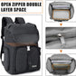 CADeN Camera Backpack Canvas Camera Bag for DSLR/SLR Mirrorless Camera with 15.6 inches Laptop Compartment, Camera Case Compatible for Sony Canon Nikon Cameras and Lens Tripod Waterproof Black