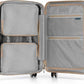 Traveler's Choice Pagosa Hardshell Expandable Luggage with Spinner Wheels, Latte Beige, 26-Inch Medium