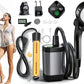 2026 Upgraded Portable Camping Shower with Heater,2000W Camping Water Heater with Shower Head 3 Spray Modes,6000mAh Rechargeable Camping Shower Pump with LED Display,Outdoor Heated Camp Shower for Car