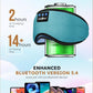 MUSICOZY Sleep Headphones Bluetooth 5.4 Headband Sleeping Eye Mask for Mom Women Men Wireless Music Earbuds Earphones for Side Sleepers Built-in HD Speakers Cool Gadgets Unique Gifts