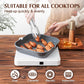 SENSARTE Nonstick Cookware Set 23-Piece, Non Stick Pots and Pans Set with Swiss Granite Coating, Healthy Kitchen Cooking Set, Stay-Cool Handles