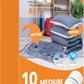 10 Medimu Vacuum Storage Bags with Electric Pump, Plastic Packaging Bags,Space Saver Sealer Compression Bags for Blankets, Comforters, Pillows, Clothes Storage