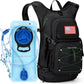 Maelstrom Hydration Hiking Backpack with 2L/3L Water Bladder, High Flow Bite Valve Camping Daypack Lightweight
