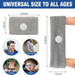 Motion Sickness Bands Anti Nausea Wristband for Adult and Kids Morning Sickness Relief for Pregnant Women Acupressure Nausea Relief for Car, Sea, Air Sickness - 1 Pair Grey