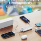 charmast 20000mAh Portable Charger with Built in Cables, 22.5W Travel Power Bank Fast Charging, USB C Cell Phone Battery Pack for iPhone 16/15/14/13/12/11 Series, iPad, Samsung, Android, Tablet - Roamly