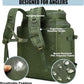 HAMBOLY Fishing Backpack with Rod Holders, 40L Tackle Box Backpack for Fishing Gear, Waterproof Fishing Bag for Men