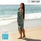 Sand Cloud Turkish Beach Towel - 100% Organic Cotton Turkish Bath Towels - Ultra Soft, Sand Free & Quick Dry Towel for Beach, Pool, or Picnic - As Seen on Shark Tank - Boho Sundown