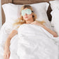 Bucky 40 Blinks No Pressure Printed Eye Mask for Travel & Sleep, Palm Leaf, One Size