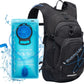 Everfun Hydration Backpack 18L with Water Bladder 2L/3L Hiking Water Backpack Women Men Hydration Pack Insulated Lightweight Day Hydropack with Storage for Hiking, Biking, Running, Festival
