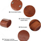 JOYIR Single Watch Roll for Travel | Genuine Leather Watch Pouch Case with Pillow | Portable Protective Sleeve for Men & Women | Ideal Gift for Watch Lovers, Father's Day