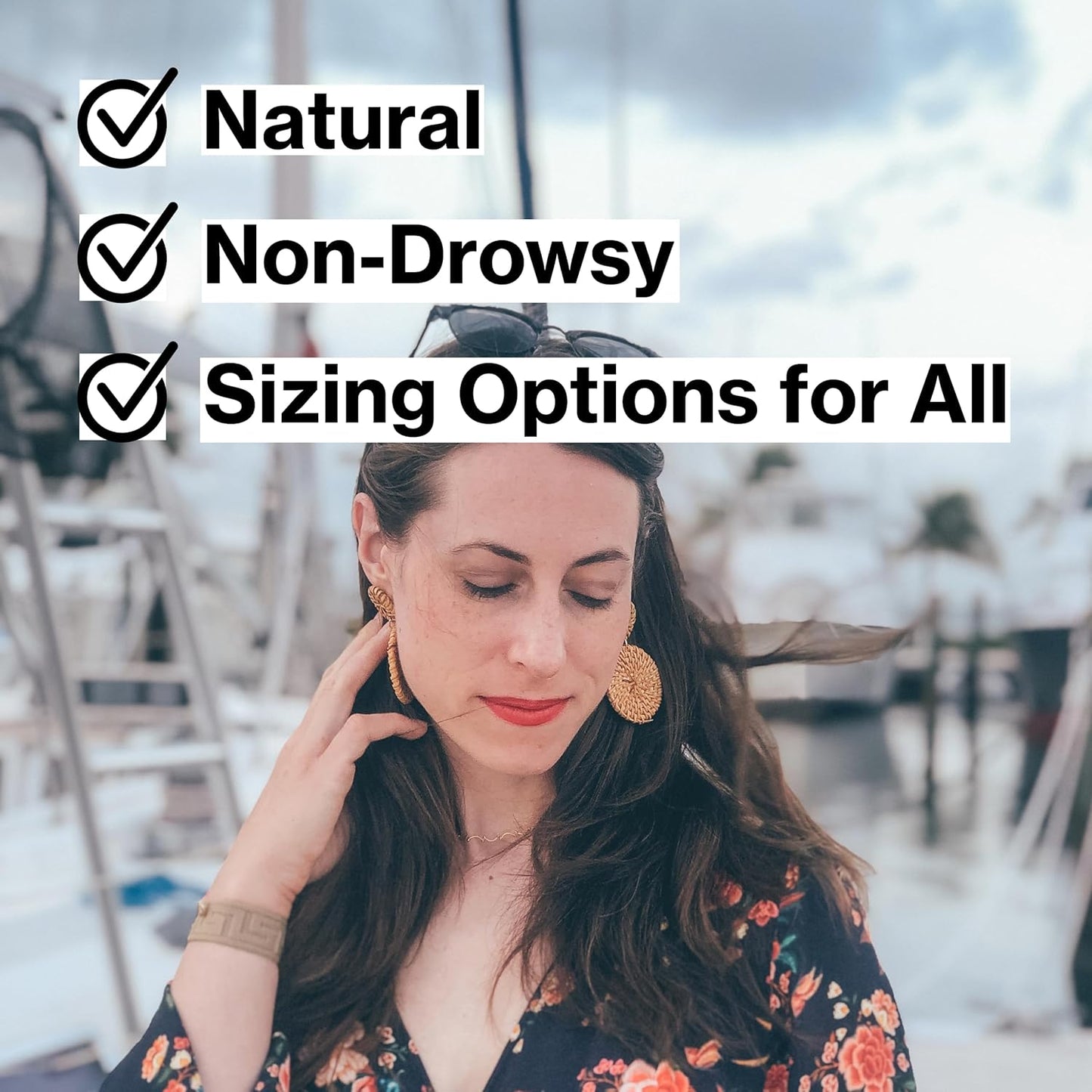 Acupressure Relief Band - Ana Duo (Small) - Motion Sickness Bands and Nausea Relief for Pregnant Women | Travel, Pregnancy, Cruise