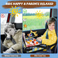Kids Travel Tray for Airplane - Toddler Car Seat Table Tray, Road Trip Essentials for Boys & Girls, Carseat Lap Desk for Kids Road Trip Activities, Magic Circle