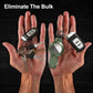 Key Organizer for Men/Women Compact Key Holder Minimalist Key Case Metal Key Chain Key Holder for Keychain Secures 2-6 Keys