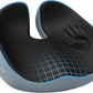 HUANUO Seat Cushion for Office Chair, Extra Large Memory Foam Cushion for Office Chair,Car & Wheelchair - Sciatica & Tailbone Pain Relief for Long Sitting, Ergonomic Design with Anti-Slip Bottom