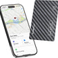 WHEREMYLUV-Item-Finder-for-Wallet, Ultra Thin Bluetooth Tracker Card Compatible with Apple Find My, Rechargeable GPS Locator, IPX8 Waterproof, Slim Smart Card for Men & Women
