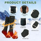 SNOW DEER Heated Socks Fast Charging,7.4V 3000mAh Electric Socks Foot Warmer,Hunting Outdoor Riding Camping Hiking Motorcycle Skiing Warm Winter Socks