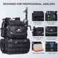 N NEVO RHINO Fishing Tackle Backpack with Rod Holders, 40L Large Fishing Bag with Waterproof Rain Cover,Outdoor Tackle Bag