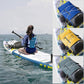 UPWELL 30L Waterproof Dry Bag Boating Backpack for Travel Hiking Camping Kayaking Hiking Swimming Floating Submersible Dry Bag yellow