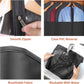 Univivi Long Garment Bags for Hanging Clothes, 54" Dress Bags for Gowns Long for Closet Storage with Large Visible Window for Long Suits, Coats, Dresses, 6 Pack, Black