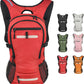 Zavothy 18L Hydration Backpack with 3L Water Bladder – Waterproof Hiking Pack with Insulated Bladder Compartment, Hidden Helmet Holder & Rain Cover – for Running, Cycling, and Camping