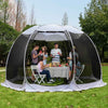 Alvantor Pop Up Screen House Gazebo with Mosquito Netting, Instant UV Resistant Sun Shelter for Patio & Backyard, Portable Canopy Tent for 2-10 Person