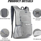Seektop 20L Hiking Backpack Ultra Lightweight Waterproof Travel Backpack Packable Small Outdoor Bag Foldable Day Pack for Women Men